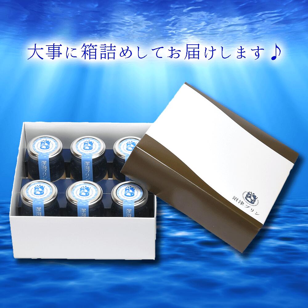 【ふるさと納税】 深海 プリン 詰め合わせ 6個 セット スイーツ デザート お中元 贈答用 ギフト用 母の日 高級 絶品 濃厚 とろとろ 極上 プレゼント おやつ 冷凍 食品 家族 パーティー 誕生日 クリスマス バレンタイン ホワイトデー 沼津 静岡 - 画像2