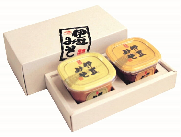 吟撰みそ 500g × 2個 味噌 調味料 厳選 米 大豆 発酵食品 健康 麹 和食 伝統 醸造 国産 食材 保存食 吟撰白みそ 500g 1個 吟撰赤みそ 500g 1個 セット 伊豆フェルメンテ 三島市 静岡県