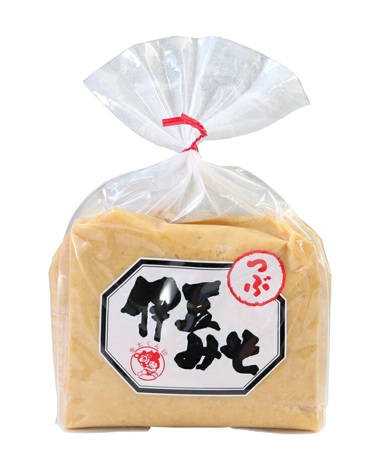 伊豆みそ つぶ 味噌 10袋 米糀味噌 厳選 米 大豆 発酵食品 健康 麹 和食 調味料 具沢山 粒味噌 国産 無添加 天然醸造 赤味噌 白味噌 合わせ味噌 みそ汁 郷土料理 伝統食品 保存食 自然食品 三島市 静岡県