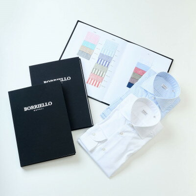 【ふるさと納税】イタリアメイド　オーダーメイドシャツ　　　　お仕立券【50,000円 分】【1646365】 サムネイル2