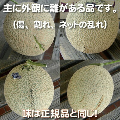 【ふるさと納税】【毎月定期便】【高級メロンの訳あり品】アローマメロン1玉全11回【配送不可地域：離島・北海道・沖縄県】【4071928】 サムネイル2