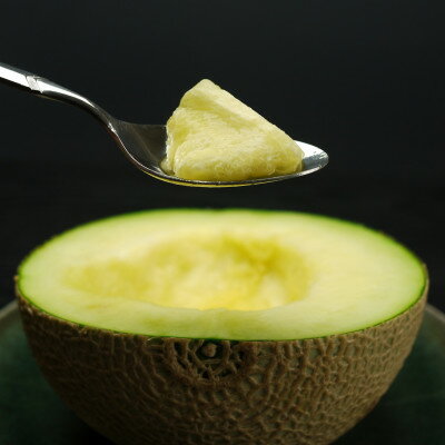 【ふるさと納税】【極みの逸品】クラウンメロン　極(山等級)1玉　【桐箱入】【配送不可地域：離島・北海道・沖縄県】【1416439】 サムネイル2