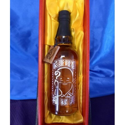 【ふるさと納税】開運彫刻ボトル　七福神　福禄寿(家運隆盛)　ブレンデッドウイスキー　40度　開運七福ボトルタグ付き【1417846】 サムネイル2