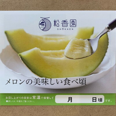 【ふるさと納税】静岡温室マスクメロン1個入(化粧箱入)_ メロン マスクメロン めろん 化粧箱 箱 1個 果物 くだもの フルーツ 甘い おいしい デザート 産直 産地直送 贈答 ギフト プレゼント 贈り物 静岡県 送料無料 【配送不可地域：離島・北海道・沖縄県】【1438666】 サムネイル3