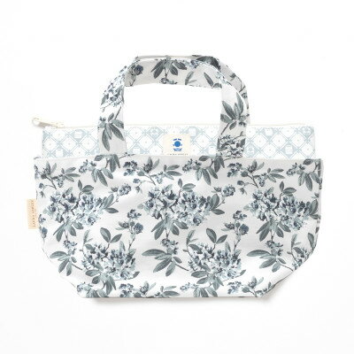 東海道新幹線×ローラアシュレイ　3Wayトートバッグ Adeline_ バック トートバック バッグ 鞄 かばん トート ミニトート ローラアシュレイ 保冷ポーチ ポーチ 保冷 セット コンパクト ファッション 小物 雑貨 日用品 東海道新幹線 送料無料 【1493481】