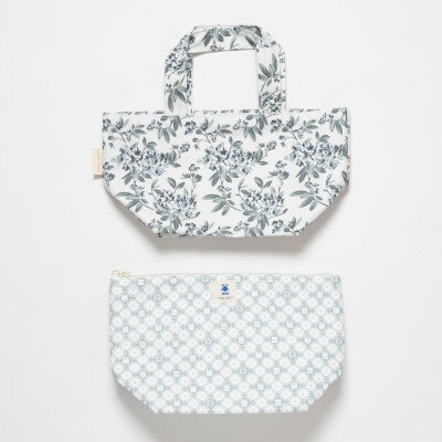 【ふるさと納税】東海道新幹線×ローラアシュレイ　3Wayトートバッグ Adeline_ バック トートバック バッグ 鞄 かばん トート ミニトート ローラアシュレイ 保冷ポーチ ポーチ 保冷 セット コンパクト ファッション 小物 雑貨 日用品 東海道新幹線 送料無料 【1493481】 サムネイル3