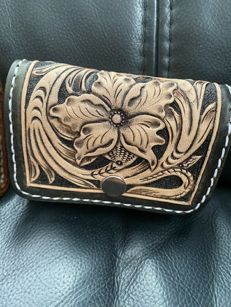 【ふるさと納税】 財布 ユニセックス コンパクト 大容量 手のひらサイズ 鞍職人 牛革 選べる カラー 焼津 a60-027 サムネイル3