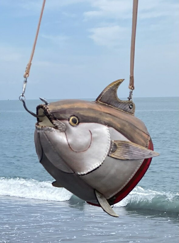 【ふるさと納税】 ポシェット 牛革 ミナミマグロポシェット 2way 手作業 b220-004 サムネイル2