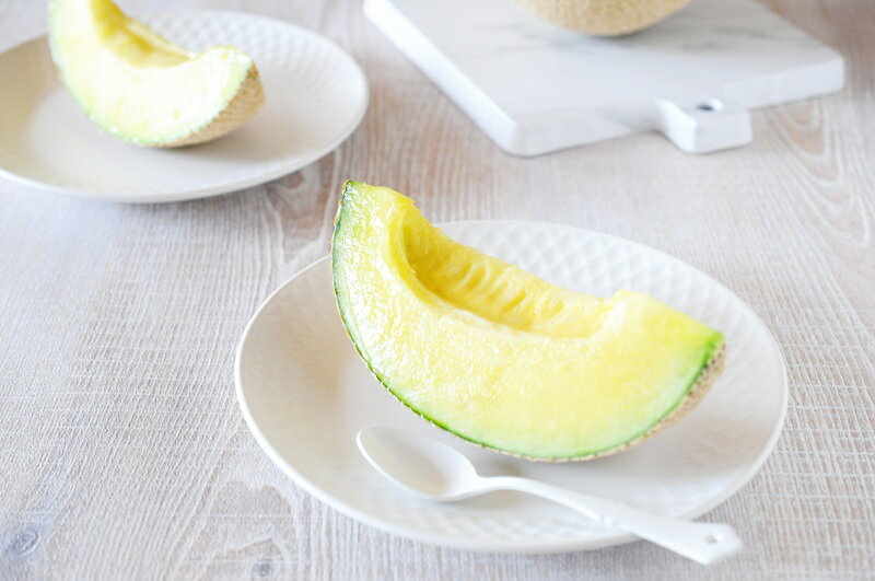 【ふるさと納税】 訳あり マスクメロン フルーツ 果物 規格外 傷 焼津 約1.4〜1.5kg×1玉 静岡マスクメロン 【1玉】 a12-068 サムネイル3