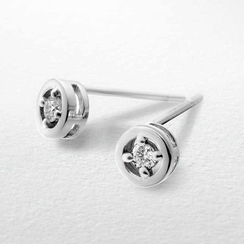 【ふるさと納税】 ピアス アクセサリー ジュエリー レディース メンズ プラチナ Pt900 天然 ダイヤモンド 約0.07ct Kreis(クライス） ギフト ラッピング 焼津 b250-013 サムネイル2