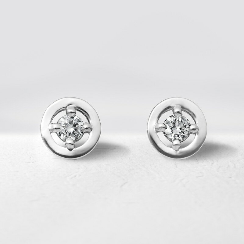 【ふるさと納税】 ピアス アクセサリー ジュエリー レディース メンズ プラチナ Pt900 天然 ダイヤモンド 約0.07ct Kreis(クライス） ギフト ラッピング 焼津 b250-013 サムネイル3