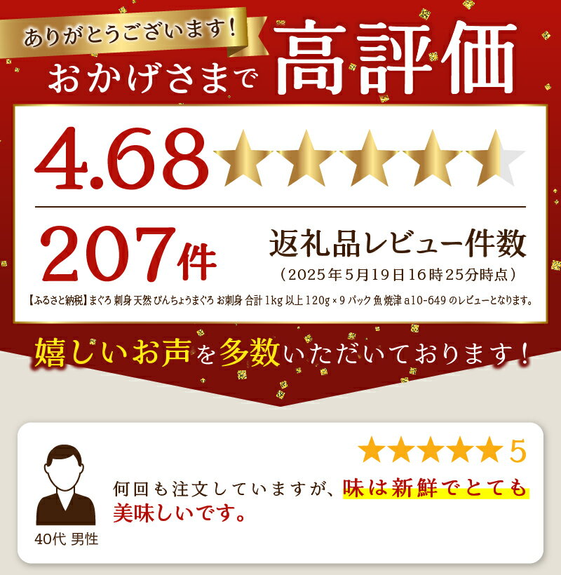【ふるさと納税】 【お届け時期が選べる】 まぐろ 刺身 天然 びんちょうまぐろ お刺身 合計1kg以上 120g×9パック 魚 焼津 a10-649 サムネイル2