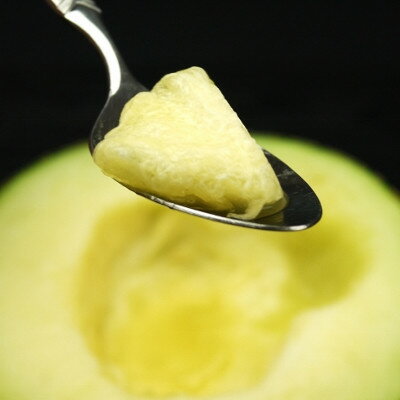 【ふるさと納税】クラウンメロン(規格外大玉) 1玉【配送不可地域：離島・北海道・沖縄県】【1486579】 サムネイル2