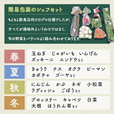 【ふるさと納税】【定期便】しあわせ野菜畑のシェフSセット　(訳あり規格外の有機野菜を一部使用) 3回、6回、12回便_ 野菜 有機野菜セット オーガニック 静岡県 掛川市 【配送不可地域：離島・北海道・沖縄県・四国・九州】【G4066012】 - 画像3