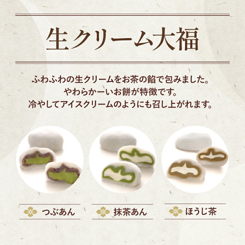 【ふるさと納税】 ロールケーキ 大福 セット 抹茶 生クリーム 粒あん ほうじ茶 スイーツ お菓子 和菓子 洋菓子 ギフト プレゼント お取り寄せ デザート ティータイム おやつ 手土産 ななや 丸七製茶 お茶 抹茶スイーツ 静岡 名物 藤枝市 静岡県 サムネイル3