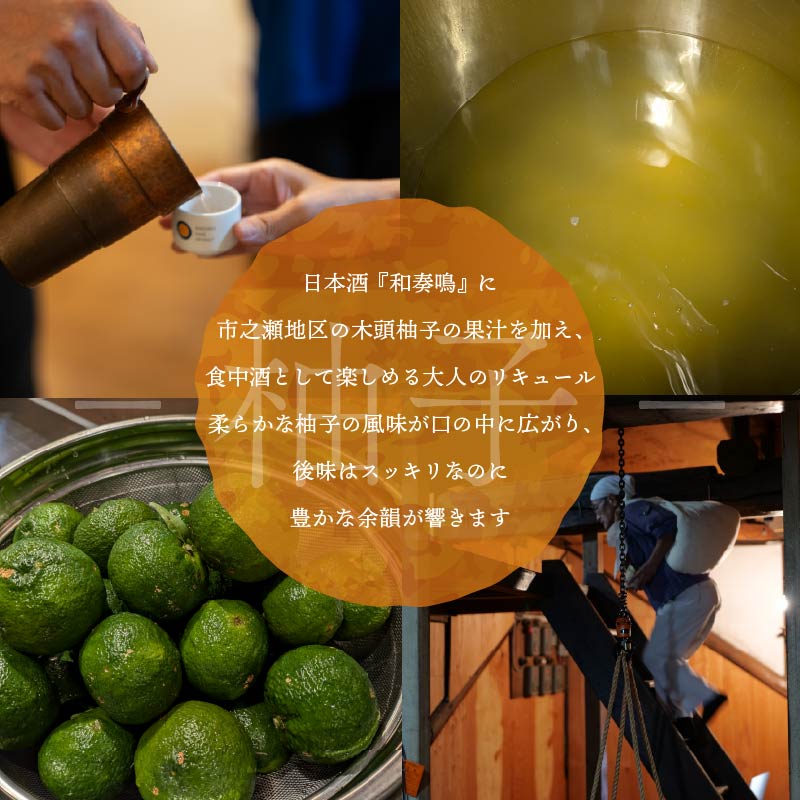 【ふるさと納税】 日本酒 リキュール 和奏鳴【柚子】500ml 辛口 ギフト 地酒 お酒 ゆず酒 贈答 贈り物 静岡県 藤枝市 サムネイル3