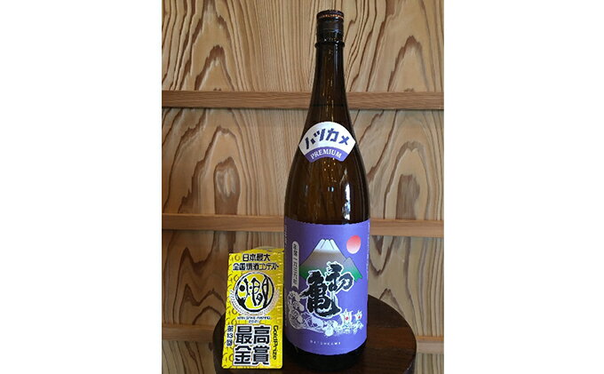 【ふるさと納税】 日本酒 地酒 初亀 1800ml 1升 瓶 お酒 静岡県産 山田錦 純米酒 清酒 日本酒セット 贈答用 ギフト プレゼント 冷酒 常温 燗 晩酌 家飲み 宅飲み おうち時間 飲み会 アルコール 飲料 特産品 名産品 地域支援 藤枝市 静岡県 サムネイル2