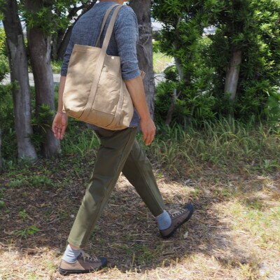 【ふるさと納税】ラージウオッシャブルトート　キナリ【1391082】 サムネイル2