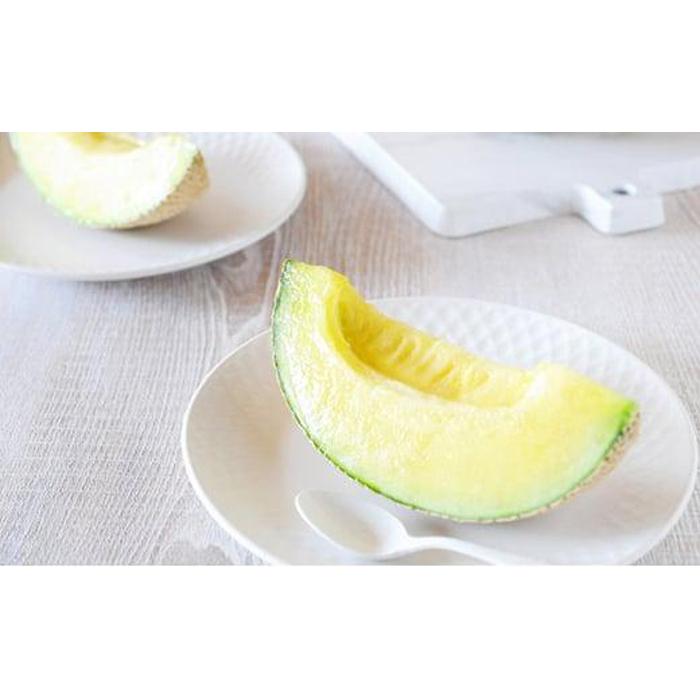 【ふるさと納税】御前崎市産アローマメロン(白）6玉入り サムネイル2