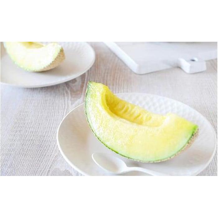 【ふるさと納税】御前崎市産アローマメロン（山等級）2玉入り サムネイル2