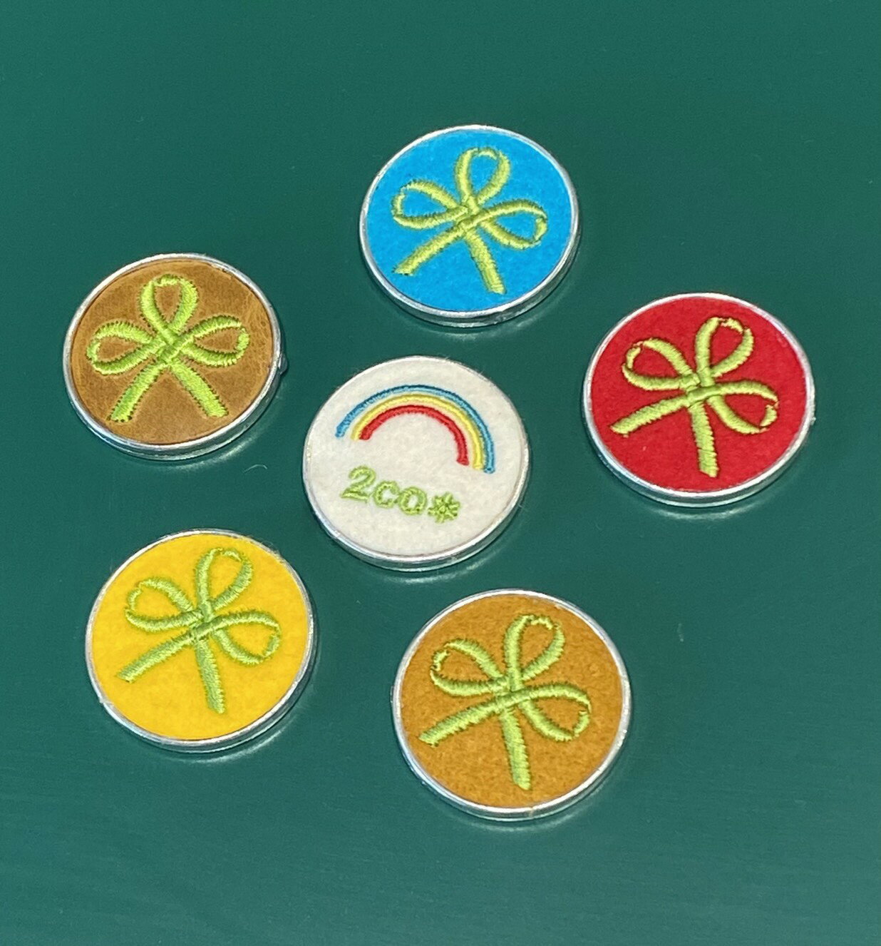 【ふるさと納税】ゆうすいくん×シトラスリボン刺繡両面キーホルダー サムネイル2