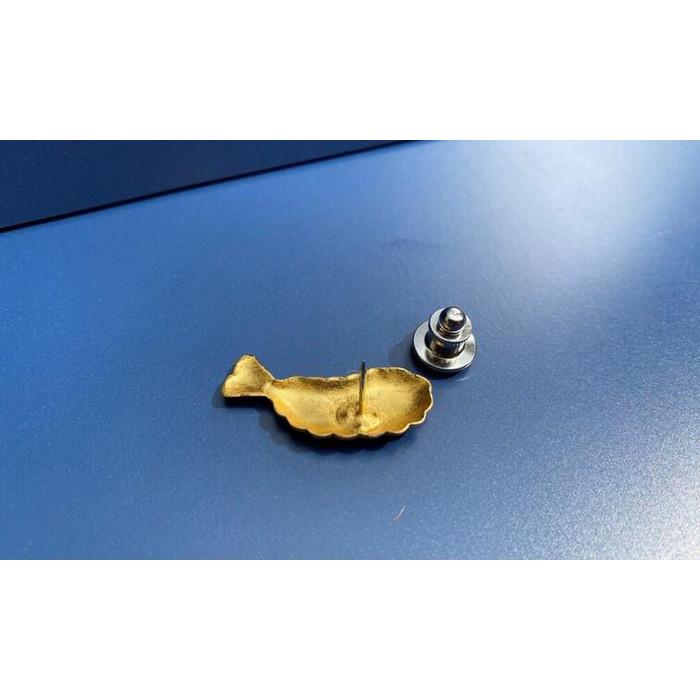 【ふるさと納税】話題独占？！名古屋名物【エビフライ】魚のアクセサリーシリーズ”nanako”ピンズ | 愛知県 名古屋市 愛知 名古屋 楽天ふるさと 納税 支援品 返礼品 支援 返礼 お礼の品 アクセサリー アクセ ピンバッチ お土産 おみやげ 土産 おしゃれ オシャレ サムネイル3