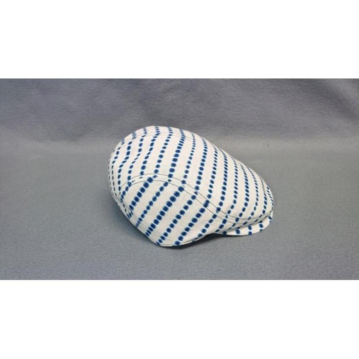 【ふるさと納税】豆絞り　ハンチング帽 | 愛知県 名古屋市 愛知 名古屋 楽天ふるさと 納税 支援品 返礼品 支援 返礼 お礼の品 帽子 ぼうし ハンチング帽子 メンズ 男性 紳士帽子 ファッション ファッション雑貨 ファッション小物 おしゃれ オシャレ ハンチング サムネイル3