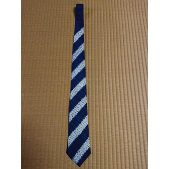 【ふるさと納税】有松絞りネクタイ（縫い締め絞り・斜めストライプ柄） | 愛知県 名古屋市 愛知 名古屋 楽天ふるさと 納税 支援品 返礼品 支援 返礼 お礼の品 ネクタイ ファッション ファッション小物 ファッション雑貨 ワンストップ特例 ワンストップ ワンストップ特例制度 サムネイル2