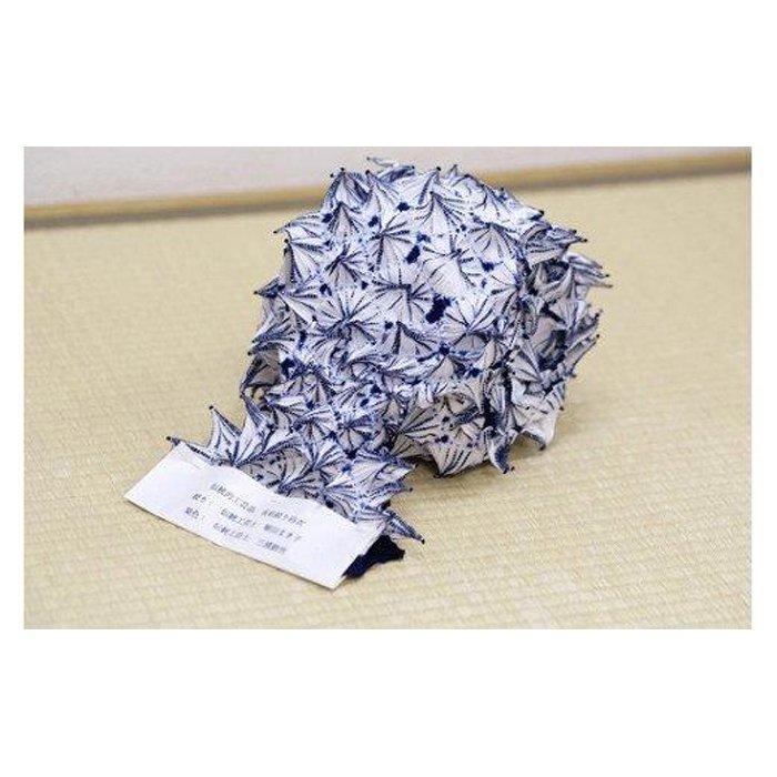 【ふるさと納税】【藍染が風にゆれる日本遺産のまち有松寄附金専用】浴衣（手蜘蛛絞り） | 愛知県 名古屋市 愛知 名古屋 楽天ふるさと 納税 支援品 返礼品 支援 返礼 お礼の品 浴衣 ゆかた おしゃれ 和装 和服 ファッション オシャレ お土産 土産 おみやげ 絞り サムネイル3