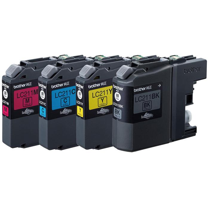 【ふるさと納税】【ブラザー　純正インクカートリッジ】LC211-4PK サムネイル2