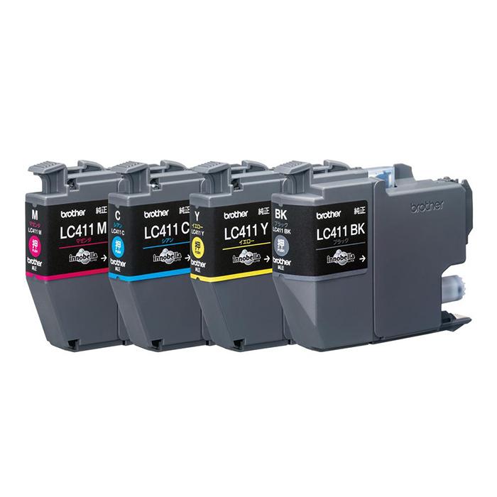 【ふるさと納税】【ブラザー　純正インクカートリッジ】LC411-4PK サムネイル2