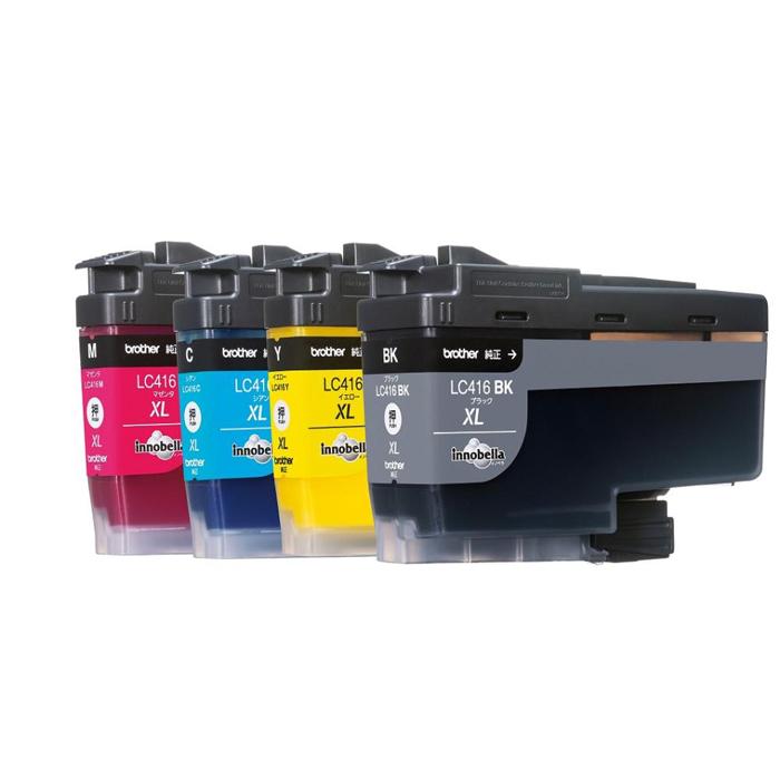 【ブラザー　純正インクカートリッジ　大容量】LC416XL-4PK