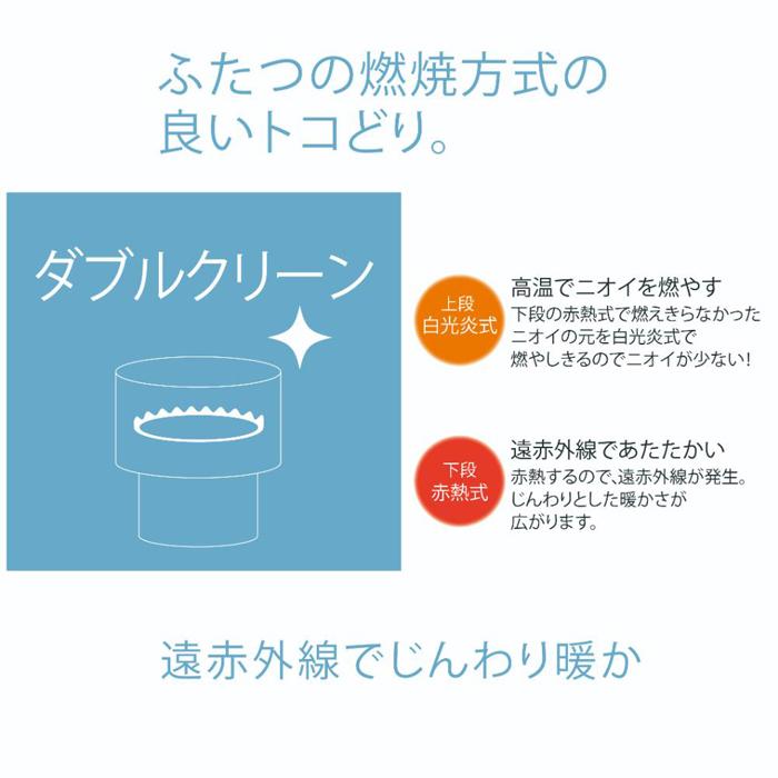 【ふるさと納税】トヨトミ「反射形石油ストーブ RC-W3624(ブラック)」 サムネイル2