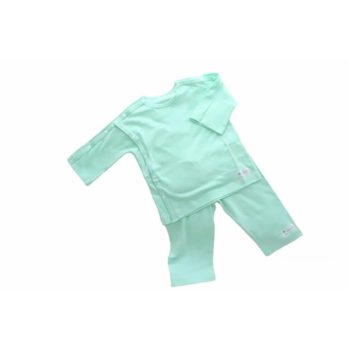 【日本製】点滴　X線検査対応　両肩スナップ・パジャマ　サイズ100