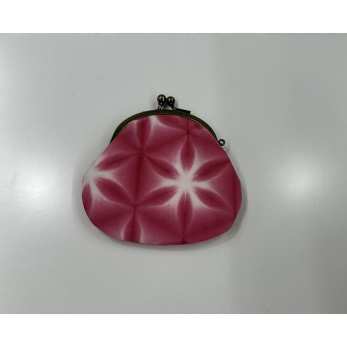 【藍染が風にゆれる日本遺産のまち有松寄附金専用】がま口小銭入れ