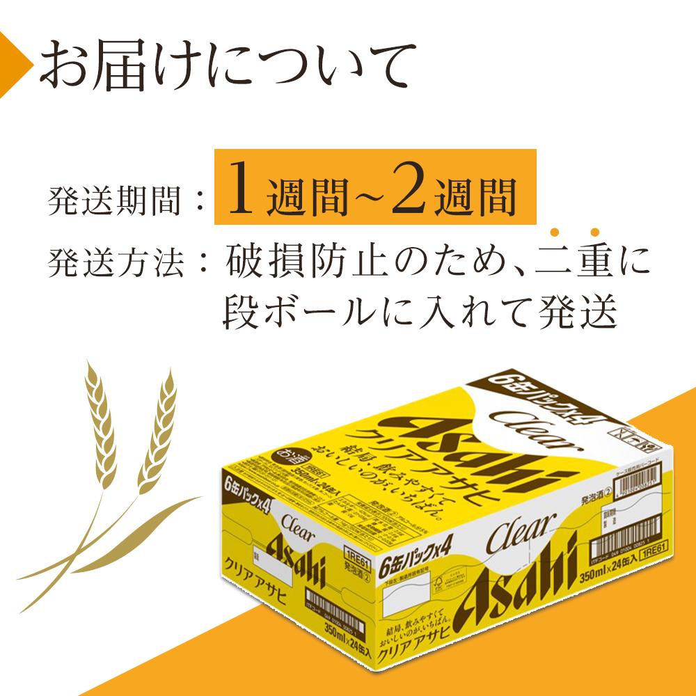 【ふるさと納税】アサヒ　クリアアサヒ　350ml　24本　 サムネイル3