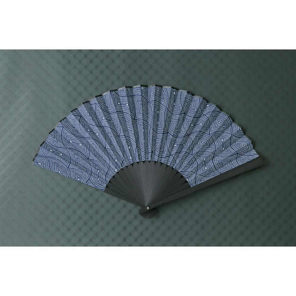 名古屋友禅扇子 分銅と扇