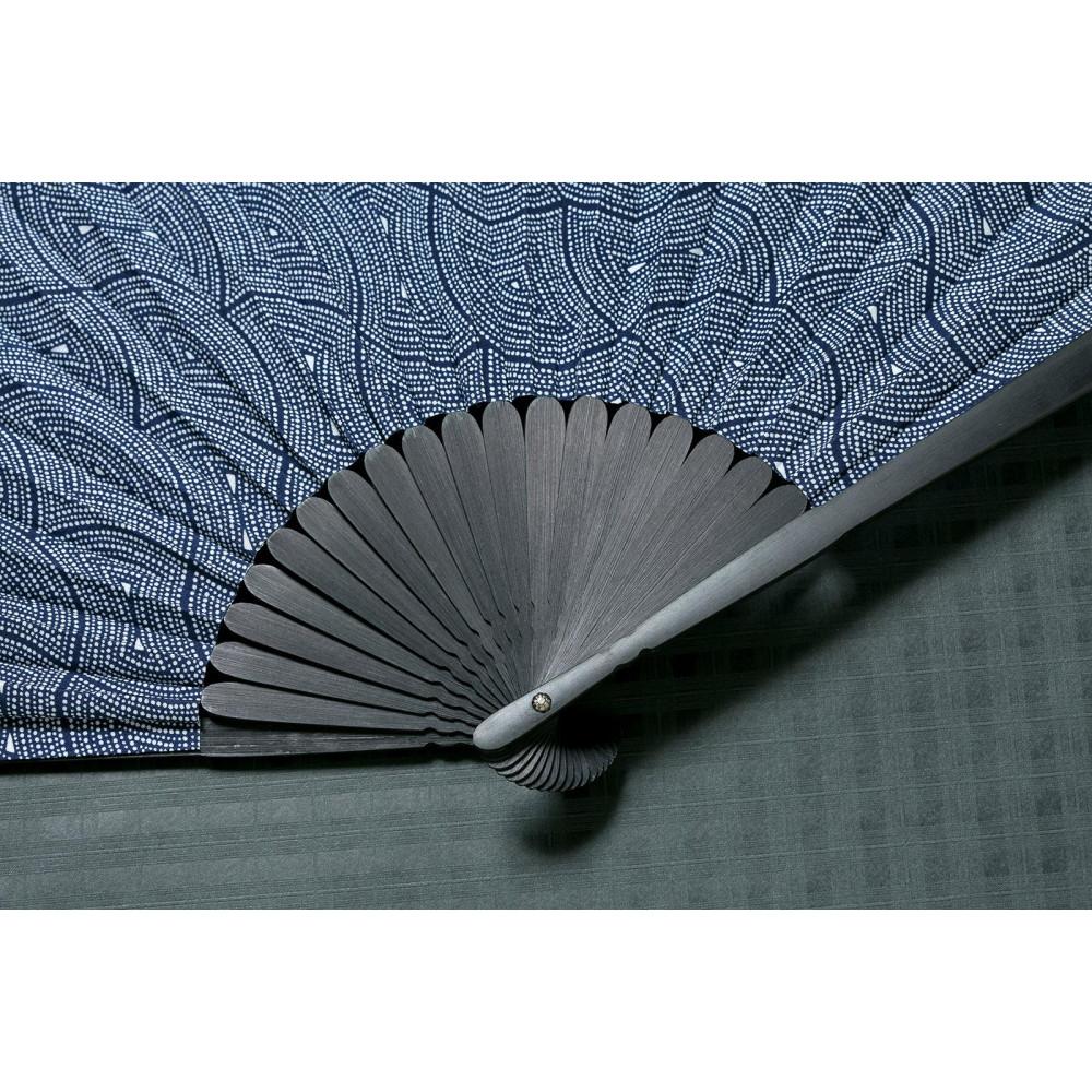 【ふるさと納税】名古屋友禅扇子 分銅と扇 サムネイル3