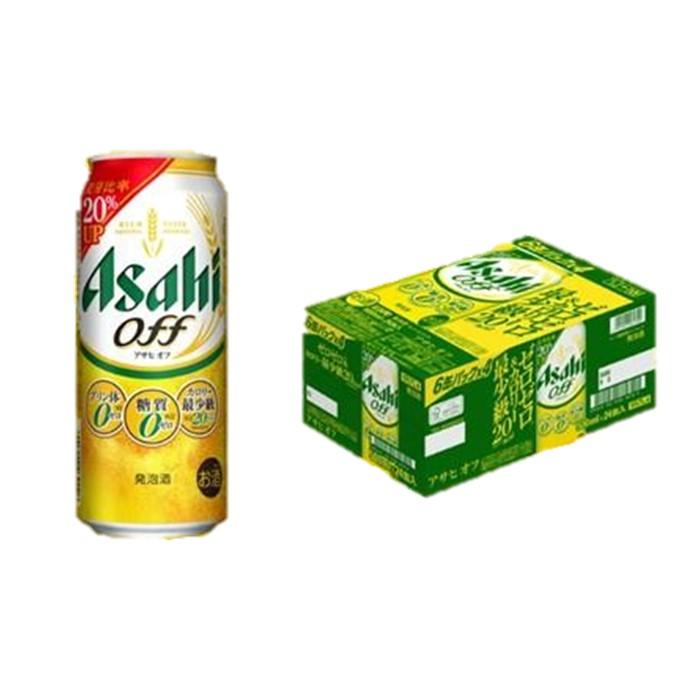 ふるさと納税アサヒ　オフ缶500ml×24本　1ケース×12ヶ月定期便 　名古屋市