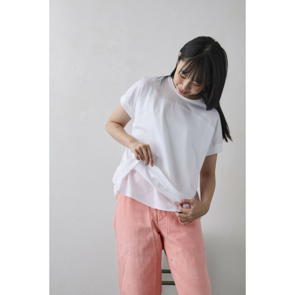 ダブルフロント切り替えTシャツ