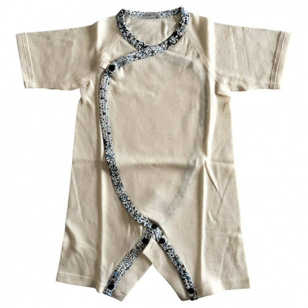 【ふるさと納税】オーガニックコットンベビー肌着2種＆バスローブセット サムネイル3