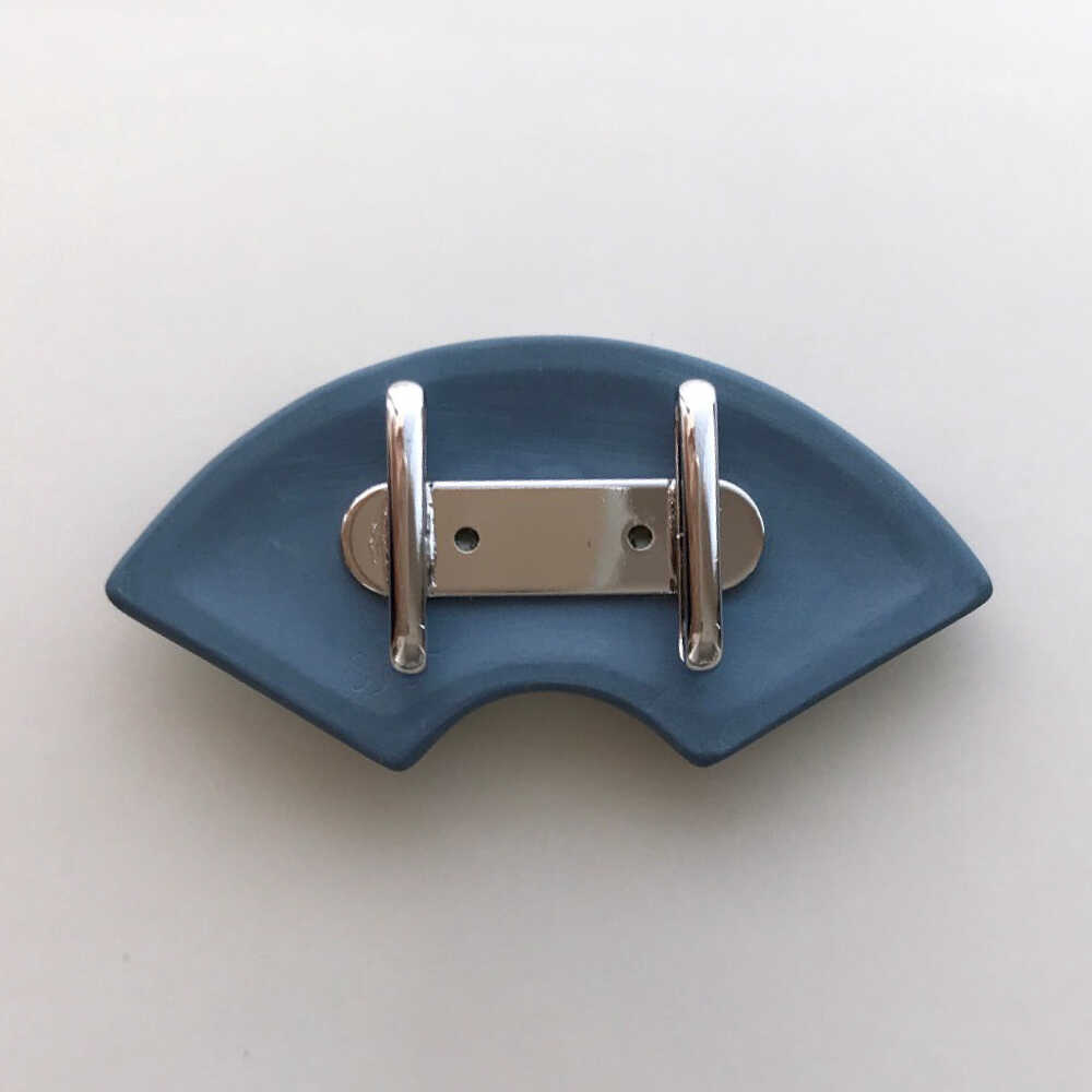 【ふるさと納税】＜帯留＞牡丹 紺色 /着物 小物 ギフト 贈り物 / 瀬戸市 / 陶華[BBCD013] サムネイル3