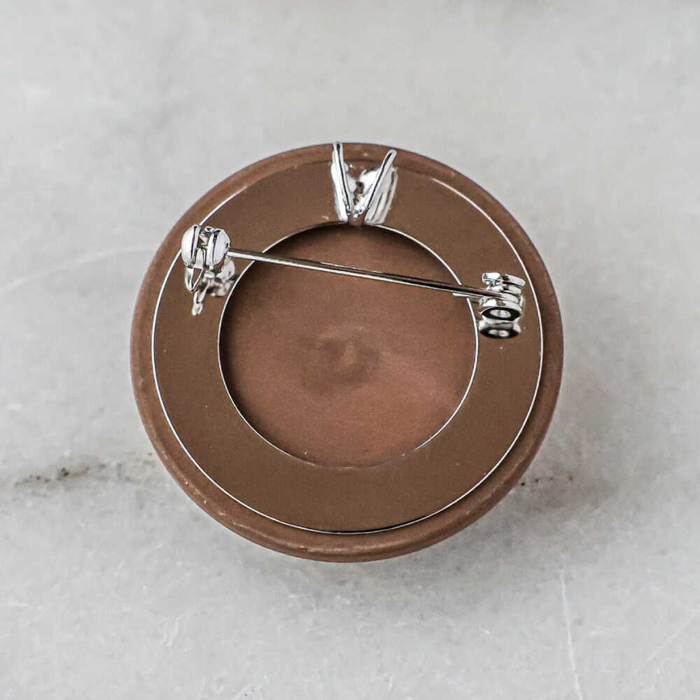 【ふるさと納税】ペガサス ブローチ&ペンダントトップ　グレー / ペンダント ネックレス ブローチ アクセサリー ギフト 贈り物 / 瀬戸市 / 陶華[BBCD016] サムネイル3