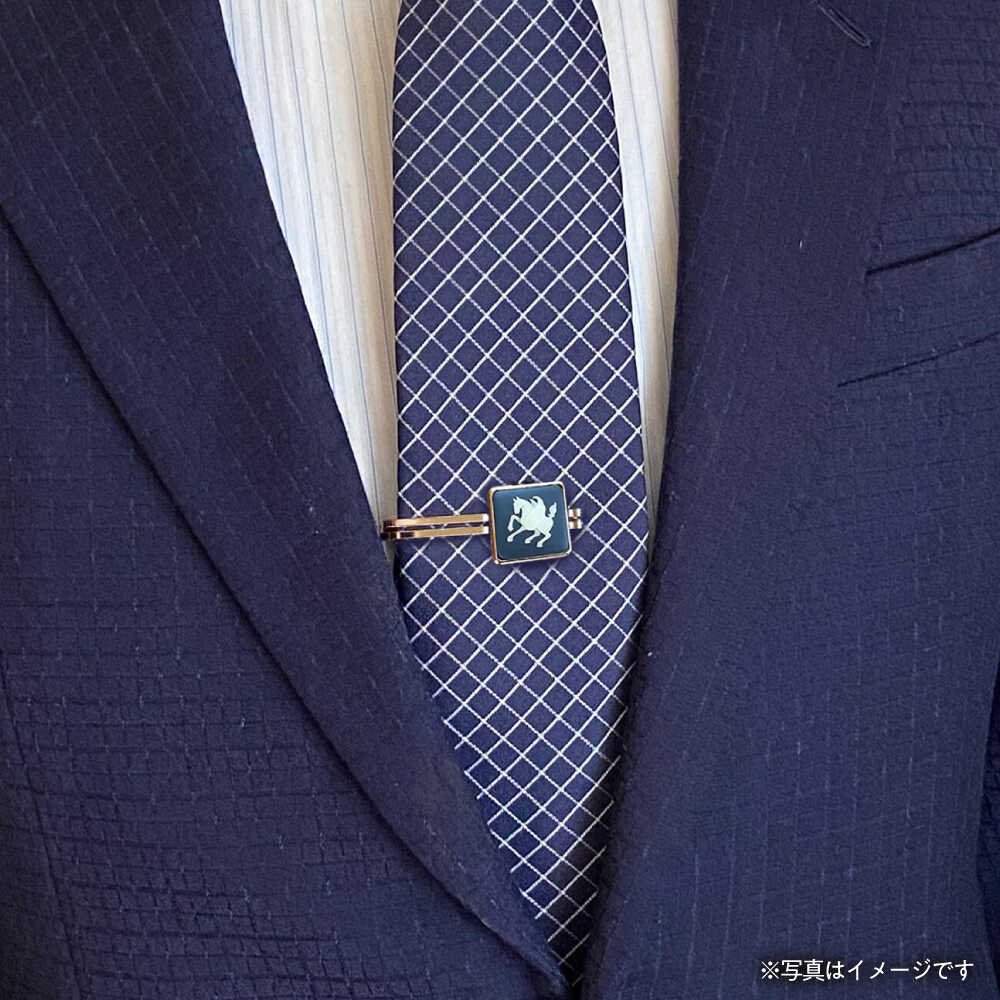 【ふるさと納税】＜タイピン＞ スクエア ペガサス / ネクタイ ピン スーツ 小物 ギフト 贈り物 / 瀬戸市 / 陶華[BBCD024] サムネイル3