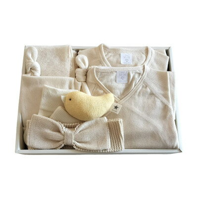 419009/オーガニックコットン出産準備セット(ギフト)【1557513】