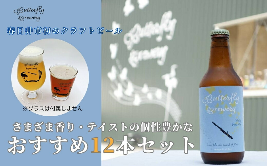 楽器シリーズのクラフトビール（12本セット | 飲料 アルコール ビール クラフトビール 乾杯 晩酌 贈り物