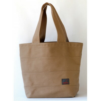 三河木綿刺子織バッグ　sasicco トート40(カーキ)【1411341】