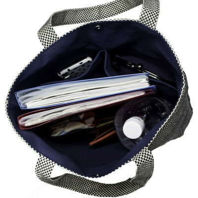 【ふるさと納税】三河木綿刺子織バッグ　sasicco　コングレスバッグ(消防刺子)【1419174】 サムネイル3