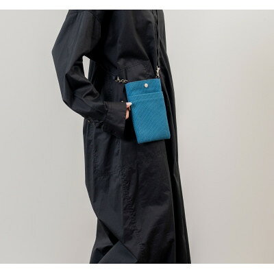 【ふるさと納税】三河木綿刺し子織　sasicco スマホショルダー　カーキ【1690470】 サムネイル3