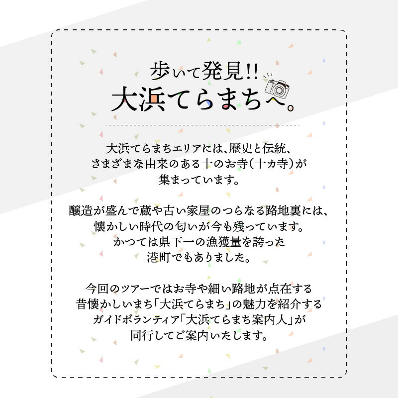 【ふるさと納税】日帰り ガイドツアー チケット 8名 プラン 醸造文化 歴史 大浜てらまち 散策 地元 みりん 贅沢 うな丼 ランチ 体験 ツアー 旅行券 食事券 愛知県 うなぎ 蒲焼 寺院 歴史 愛知県 碧南市 お取り寄せ 送料無料 サムネイル2